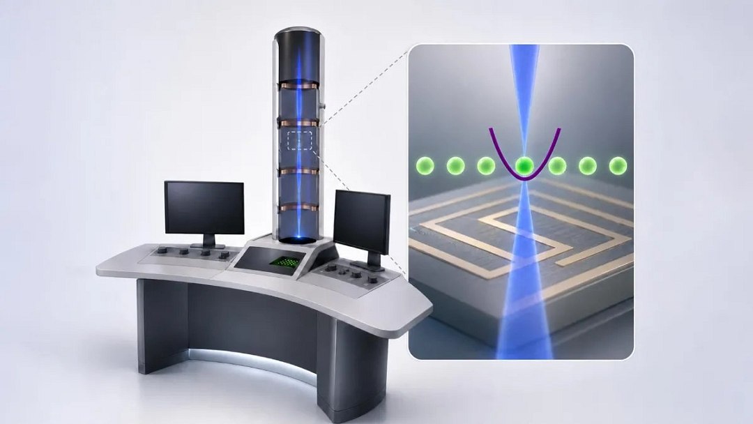 Microscópio eletrônico é integrado com computador quântico