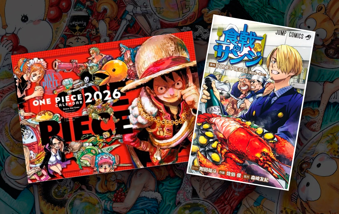 One Piece: Panini anuncia calendário da série e mangá do Sanji por autores de ‘Food Wars’