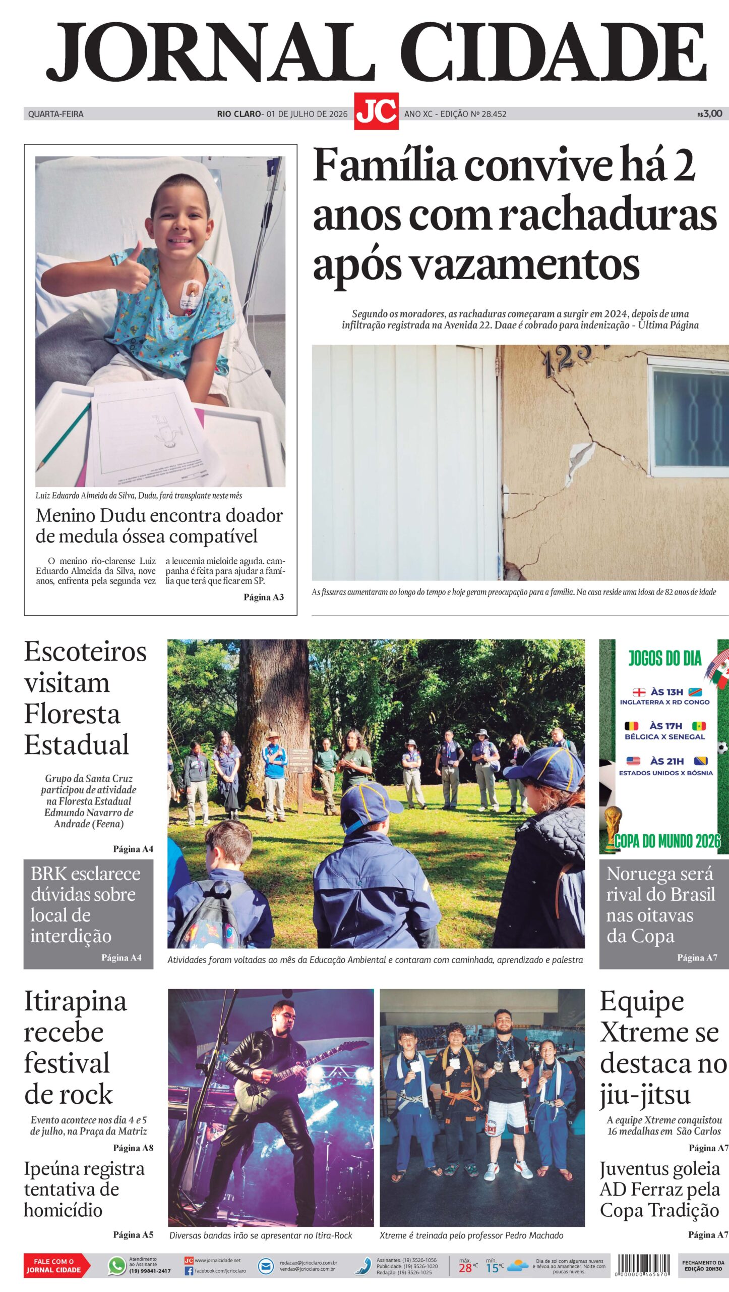 JORNAL CIDADE 01 DE JULHO DE 2026