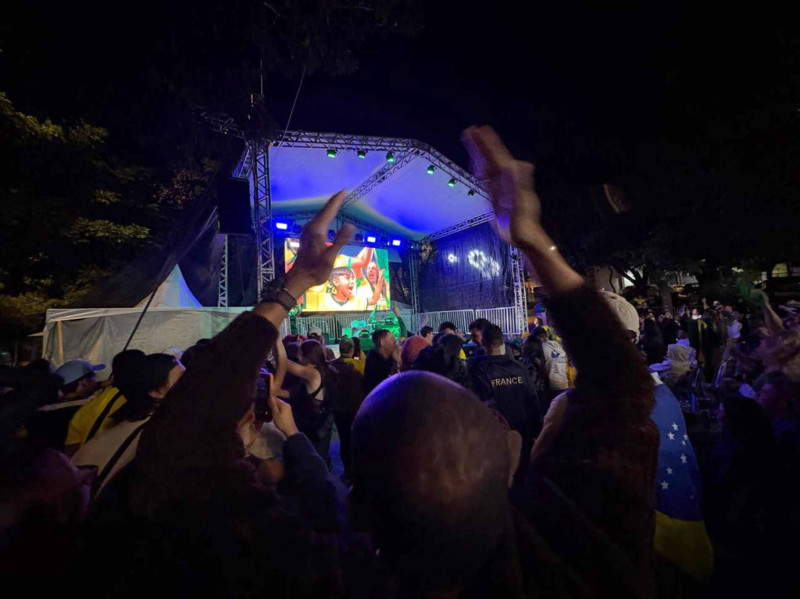 Fanfest no Campolim transmite jogo do Brasil contra a Escócia