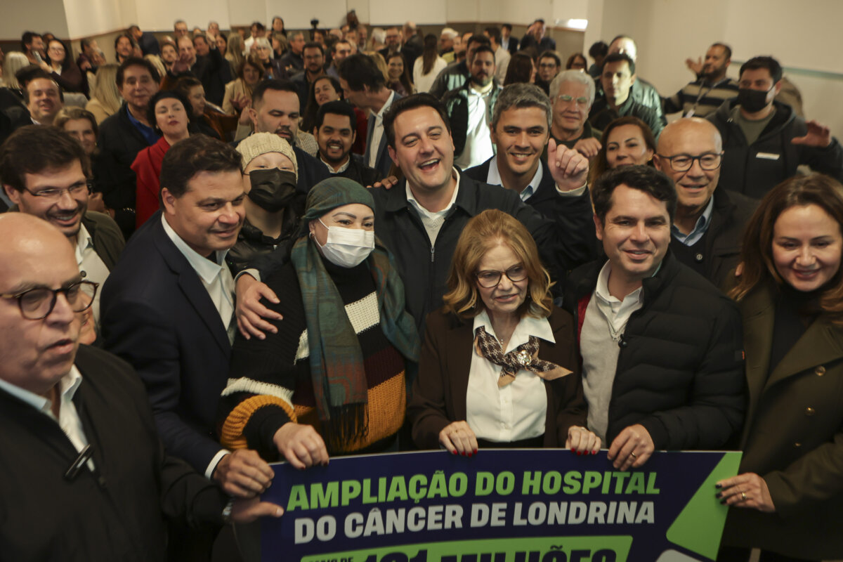 Estado assina convênio de R$ 121 milhões para ampliar Hospital do Câncer de Londrina