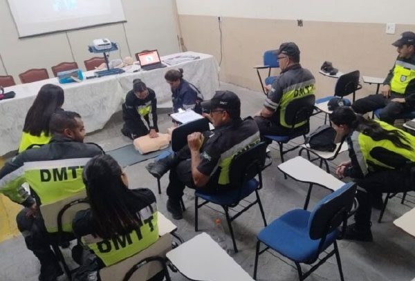 Projeto SAMU na Comunidade leva treinamento de Primeiros Socorros aos servidores do Demutran