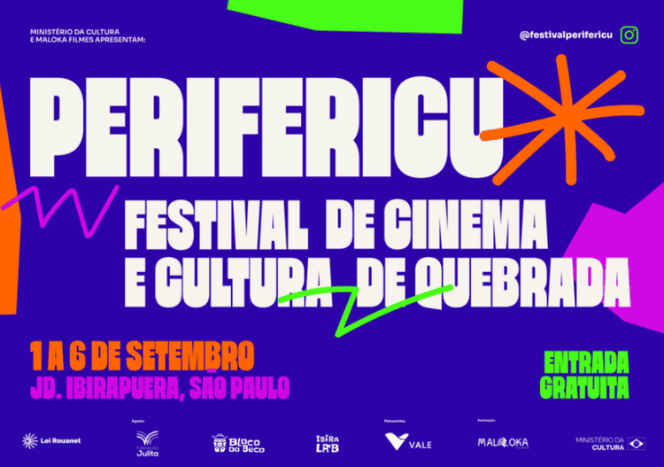 Festival Perifericu retorna em setembro com cinema, música e cultura periférica em São Paulo
