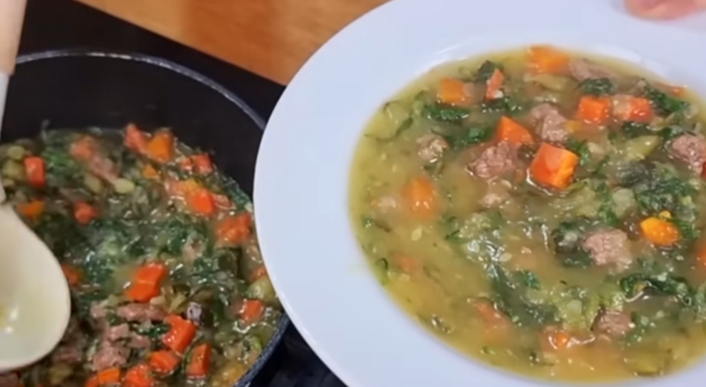 Sopa que desincha e emagrece – Pode congelar e comer à vontade! Fácil, barata e gostosa