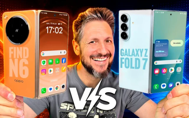 OPPO Find N6 vs. Samsung Galaxy Z Fold7: a BRIGA ficou SÉRIA