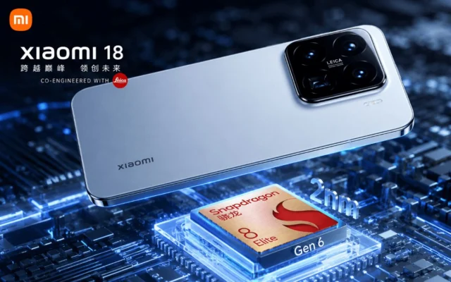 Xiaomi 18 pode ser o primeiro celular com Snapdragon 8 Elite Gen 6