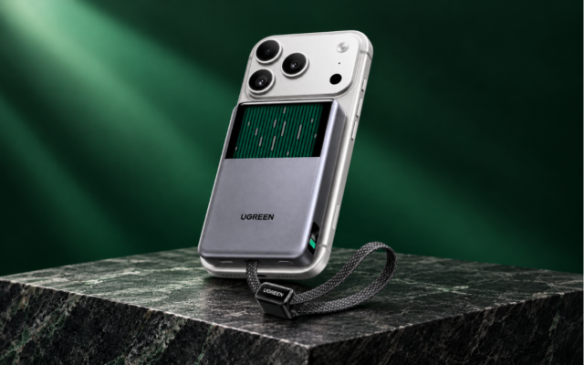 Ugreen cria power bank com refrigeração líquida e carregamento magnético