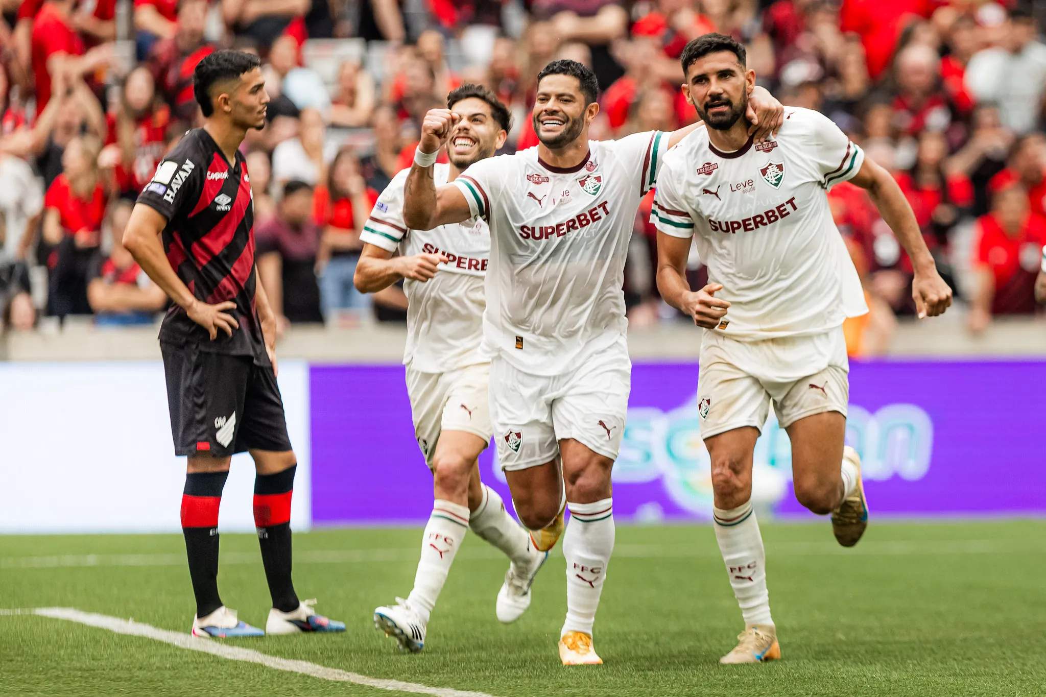 Hulk tem uma participação em gol por jogo nas últimas quatro partidas do Fluminense