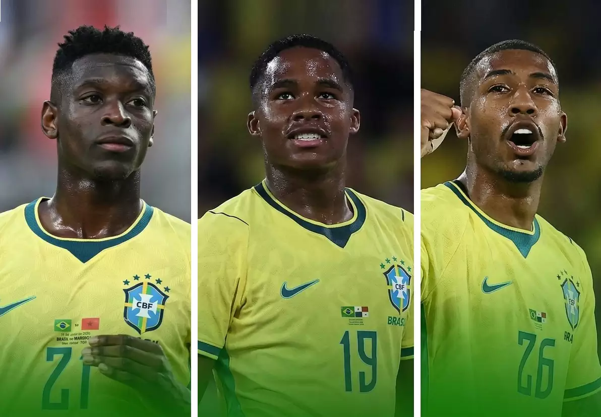 Luiz Henrique, Endrick e Rayan: as alternativas da Seleção Brasileira após lesão de Raphinha