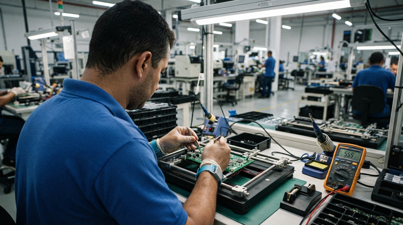 Governo habilita fabricante de eletroeletrônicos para crédito financeiro em tecnologia