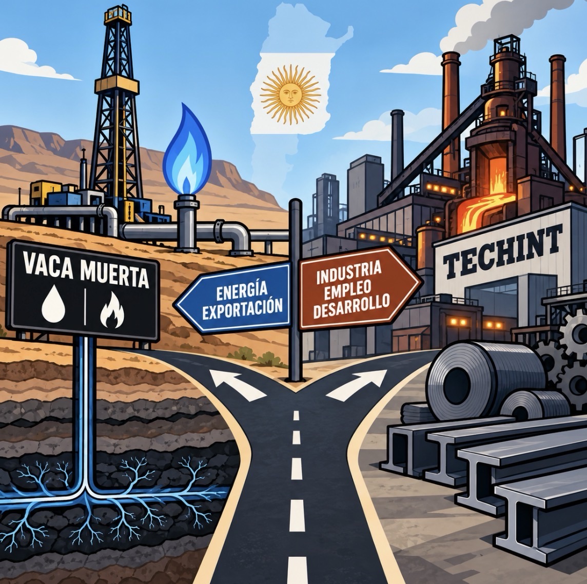 Petróleo de Vaca Muerta e a Techint: o dilema industrial e siderúrgico argentino