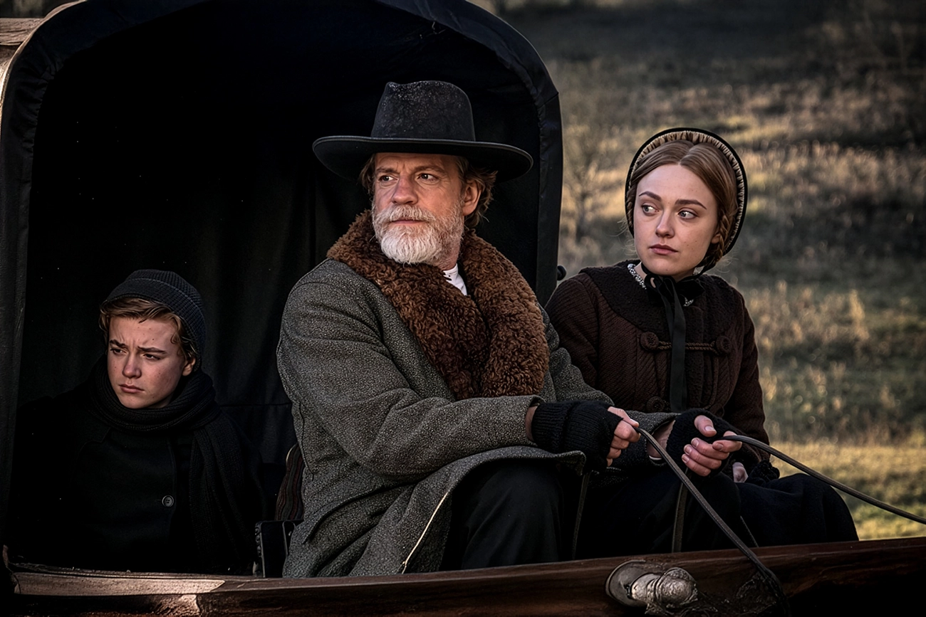 Faroeste sombrio com Dakota Fanning e Guy Pierce está no Prime Video