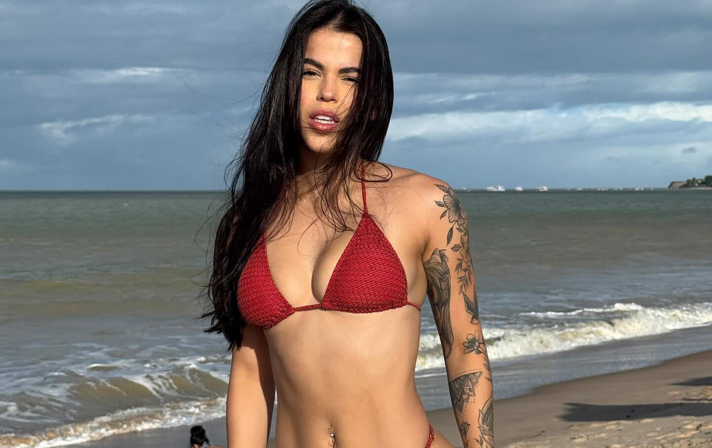 Jaine Cassu nua: o corpo malhado que ela mostra